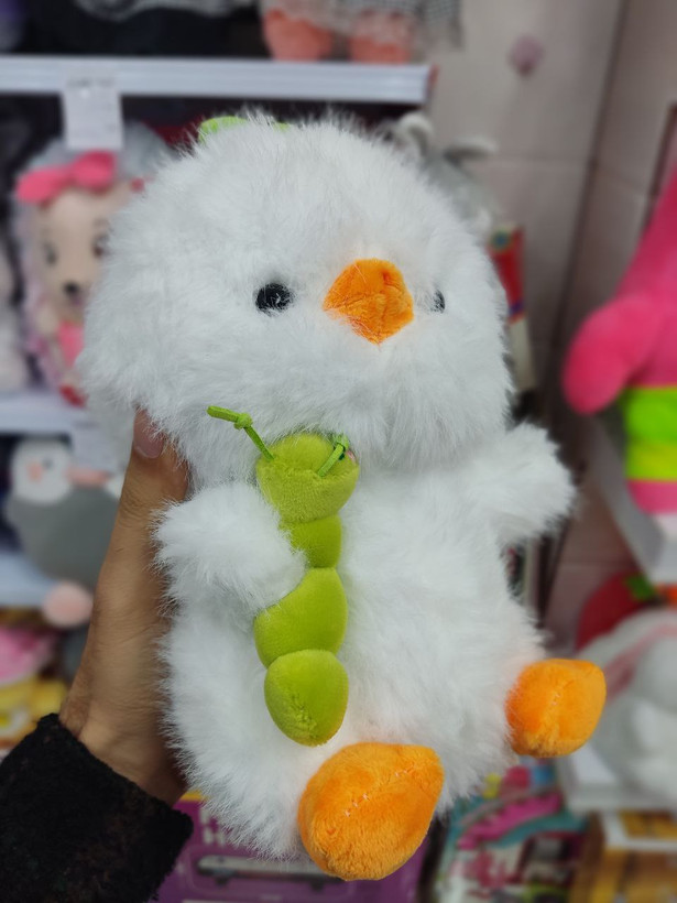 جوجه کرم به دست