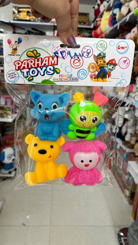 جغجغه و پوپت 4 عددی