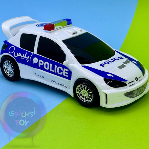 اسباب بازی ماشین ۲۰۶ پلیس قدرتی درج