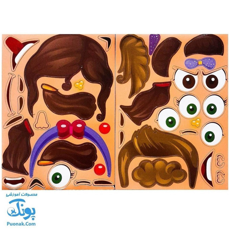 جورچین آهنربایی شکلک ها