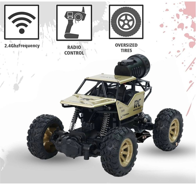 ماشین کنترلی آفرود دودزا بدنه فلزی مدل 2092