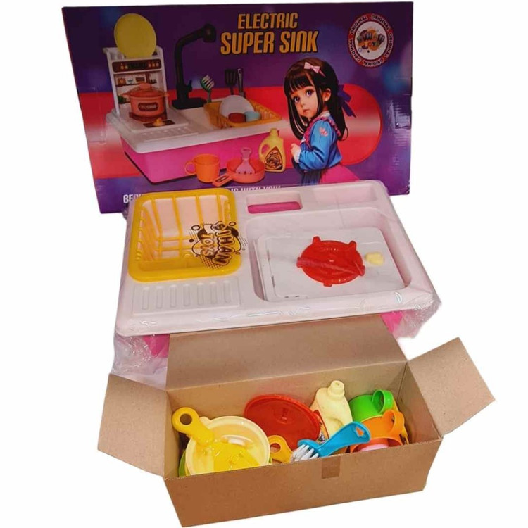 سینک ظرفشویی اسباب بازی سیحان مدل Super مناسب خردسال