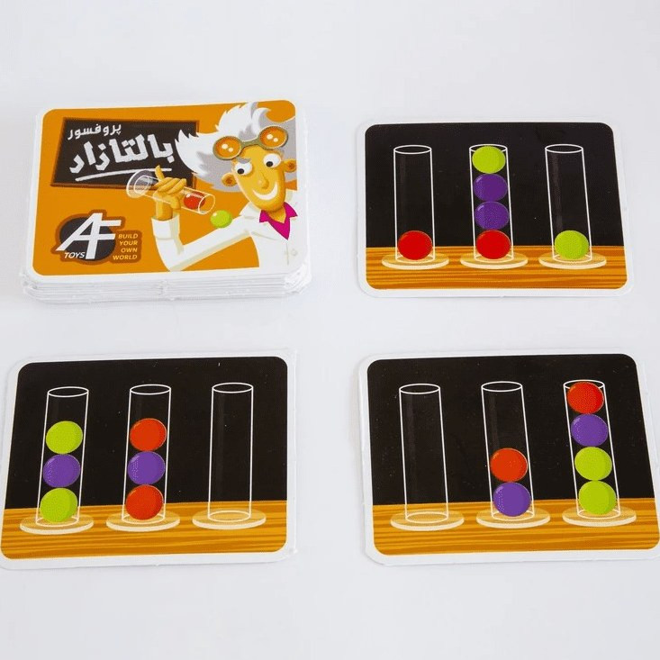 بازی فکری پروفسور بالتازار برای کودکان و نوجوانان