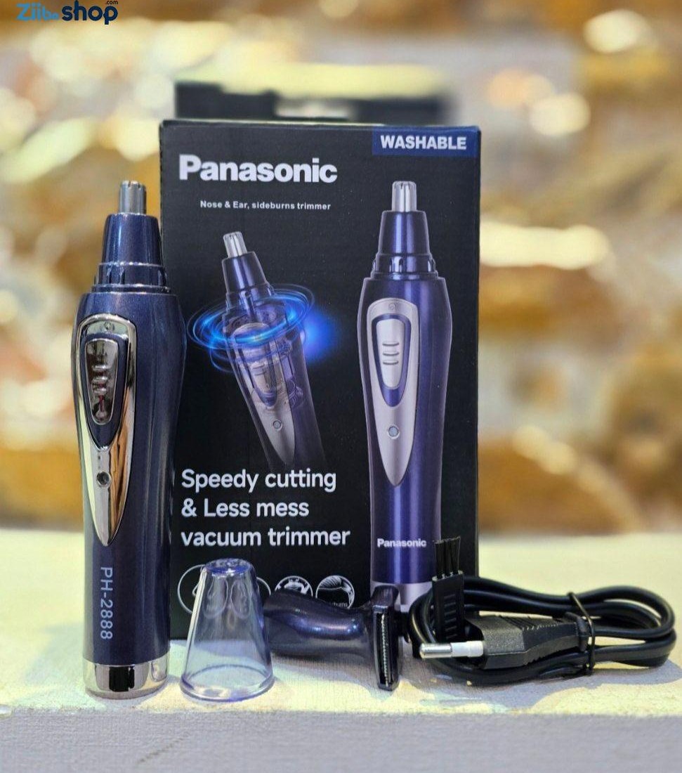 ماشین اصلاح بینی، گوش و خط ریش پاناسونیک مدل Vacuum Trimmer