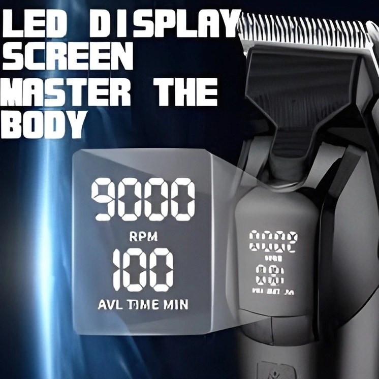 ماشین اصلاح کیمی مدل KM1858 با تیغه استیل ضد زنگ و برش مستقیم