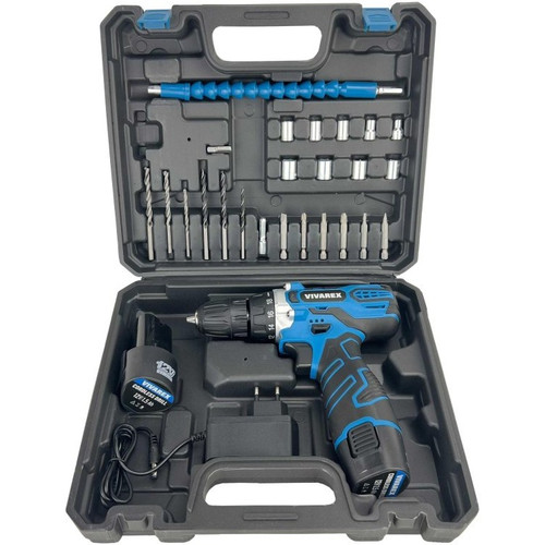 مجموعه 28 عددی پیچ گوشتی شارژی ویوارکس مدل VR12V-2A