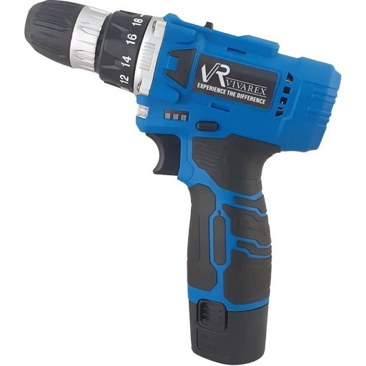 دریل پیچ گوشتی شارژی 12ولت دو باتری ویوارکس مدل VR1210V-22A