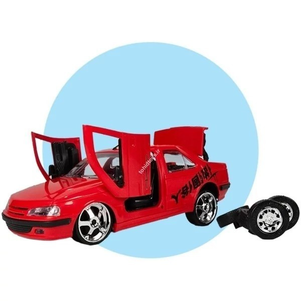 ماشین اسباب بازی پژو پارس شوتی