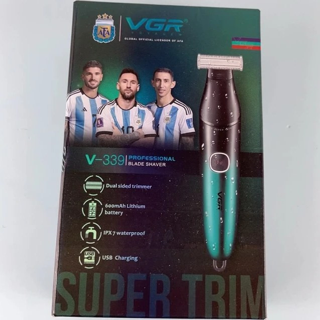 ماشین اصلاح وی جی آر مدل VGR-339 با تکنولوژی برش مستقیم ضد آب