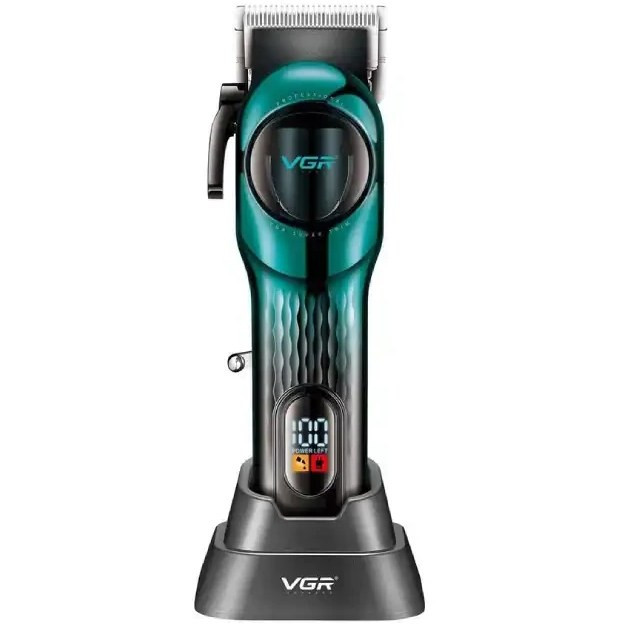 ماشین اصلاح وی جی آر مدل V-166 با برش مستقیم و تیغه استیل ضد زنگ