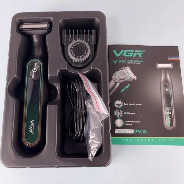 ماشین اصلاح بادیگروم مارک وی جی ار مدل 360