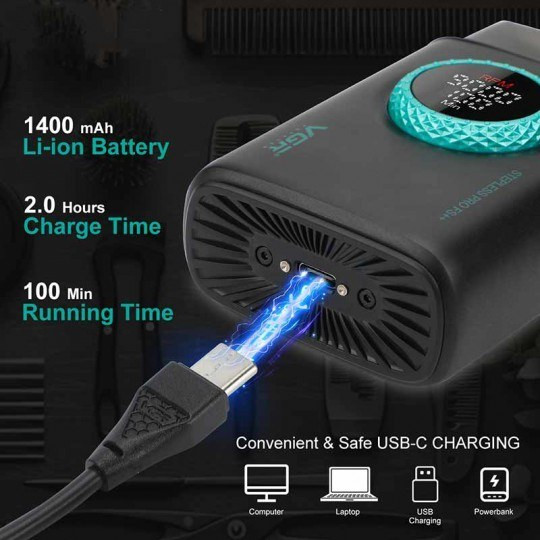 ماشین اصلاح وی جی آر مدل V-377 با تکنولوژی برش مستقیم و استیل ضد زنگ