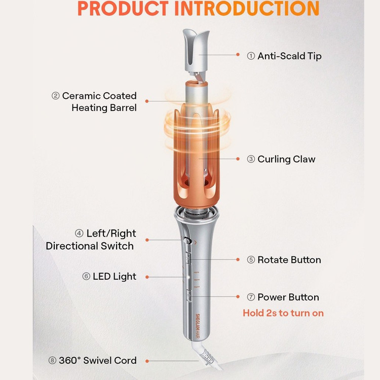 فر کننده مو شیگلم One Touch سایز 32 میلیمتر